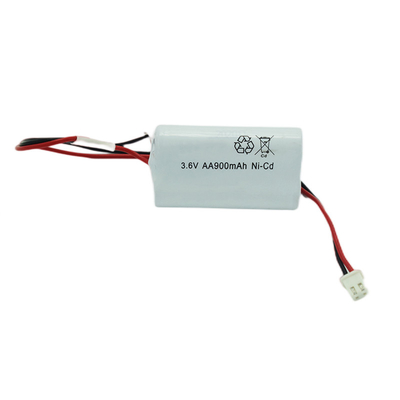 AA Emergency Light Ni Cd Battery 900mAh 3.6V 500 Times Cycle Life
