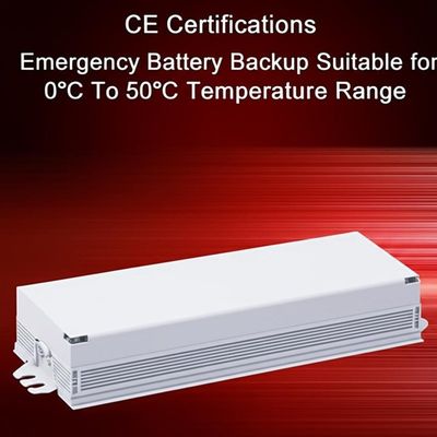 CE Certifications Emergency Battery Backup Suitable for 0°C To 50°C Temperature Range