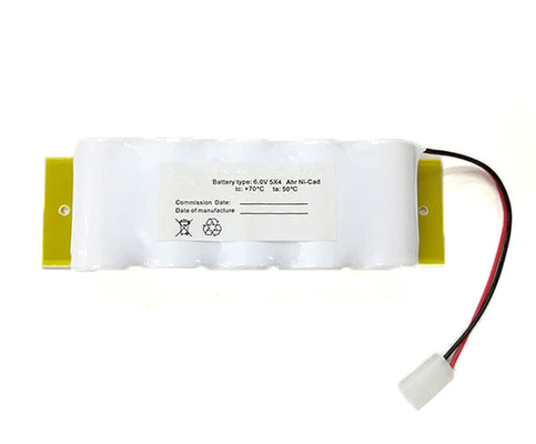 Emergency Lighting Exit Light Battery Pack NiCd D4000mAh 6V