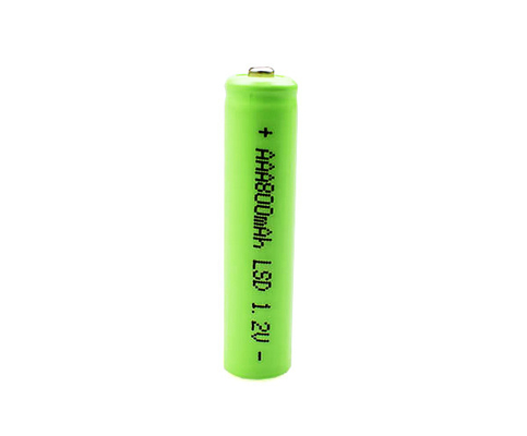 AAA 800mAh 1.2V Ni Mh Battery Cell For Emergency Lightings
