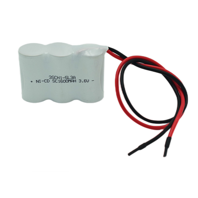 SC Emergency Light Ni Cd Battery 1600mAh 3.6V Stick Type