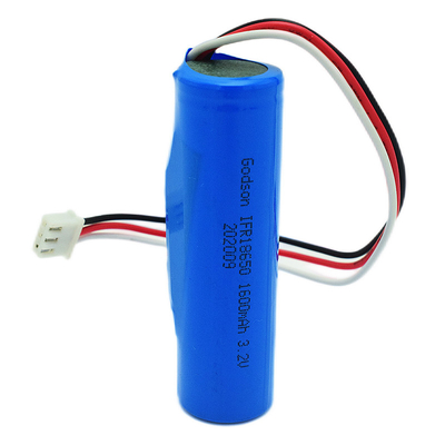 Lithium Fire Exit Light Batteries Lifepo4 Cells 18650 3.2V 1600mAh