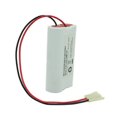 Side By Side Emergency Exit Light Batteries Pack 4.8 Volt D40000mAh NiCd