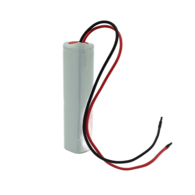 Ni Cd D4000mah 2.4 Volt Exit Light Batteries Stick Type With White PVC