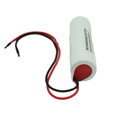 Ni Cd D4000mah 2.4 Volt Exit Light Batteries Stick Type With White PVC