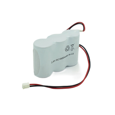 1600mah Emergency Exit Light Batteries Rechargeable 3.6V 0.1C Charge