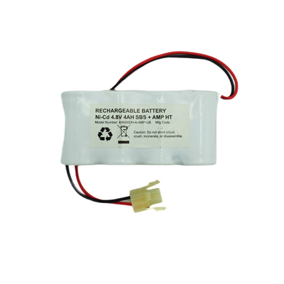 Rechargeable Emergency Light Ni Cd Battery 4.8V Expected Life 5 Years D4000mAh