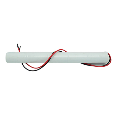 6.0 Volt Ni Cd Emergency Exit Light Batteries Stick Type White PVC Color