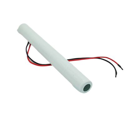 6.0 Volt Ni Cd Emergency Exit Light Batteries Stick Type White PVC Color