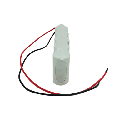 Side By Side Emergency Exit Light Batteries Pack 6.0 Volt C2500mAh NiCd