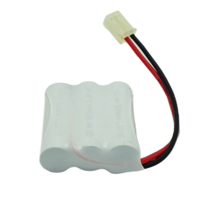 Rechargeable Emergency Light Ni Cd Battery 3.6 V Expected Life 5 Years AA900mAh