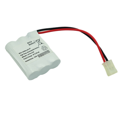 Rechargeable Emergency Light Ni Cd Battery 3.6 V Expected Life 5 Years AA900mAh