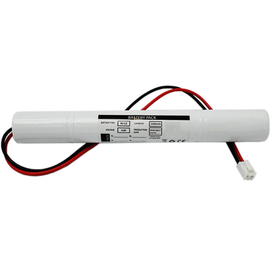 2500mah Emergency Exit Light Batteries Rechargeable Battery 4.8V 0.1C Charge