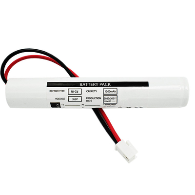 NiCd Sc1200mah 3.6 Volt Battery Stick Type For Emergency Lighting