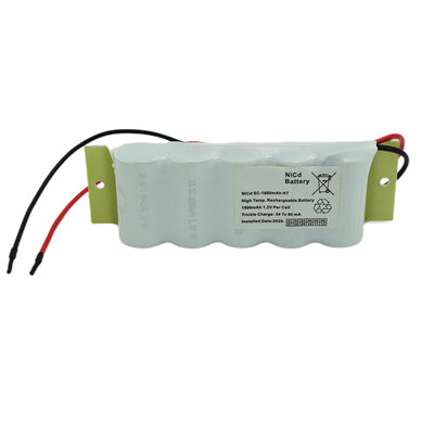 SC1800mah Emergency Exit Sign Battery 6.0v Ni Cd Battery Pack