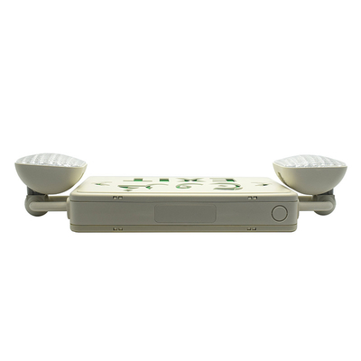 Green LED Emergency Exit Sign Battery Double Sided AC85 - 265V 50/60H