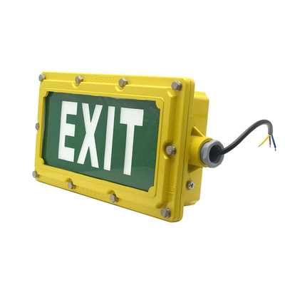 Non Maintained LED Explosion Proof Emergency Exit Lights 5W 500Lm Wall mounting