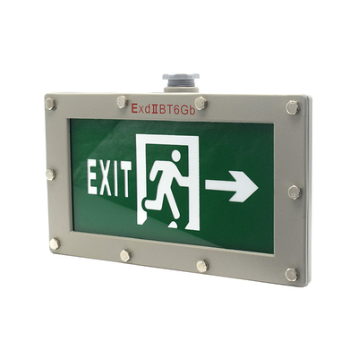 Stainless Steel LED Explosion Proof Exit Light 5w Three Hours Duration