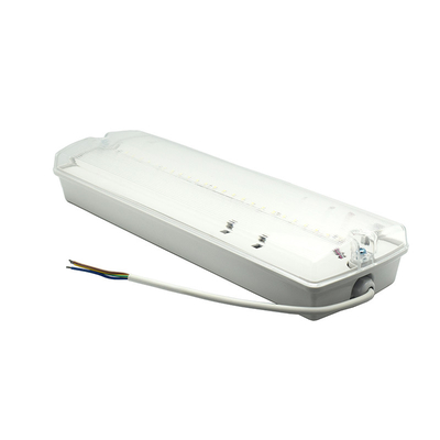 AC85V 5 W Lithium Ion Battery Emergency Light 500Lm 6500k LED Bulkhead
