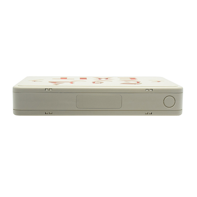 60Hz Lithium Ion Battery Emergency Light LED Bulkhead White 3W 300lm Ceiling Mounting
