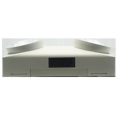 Lithium Ion Battery Led Twin Spot Emergency Lights 6500K 3 Hours
