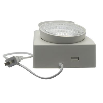 300Lm Emergency Exit Sign Light With 2 Adjustable Head Mounting Plate