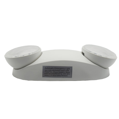 Indoor R Lithium Ion Battery Led Emergency Twin Spot 6 W 600lm 265V