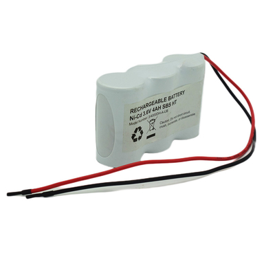 NiCD Emergency Exit Light Batteries D4000mAh 3.6 V Safe Side By Side