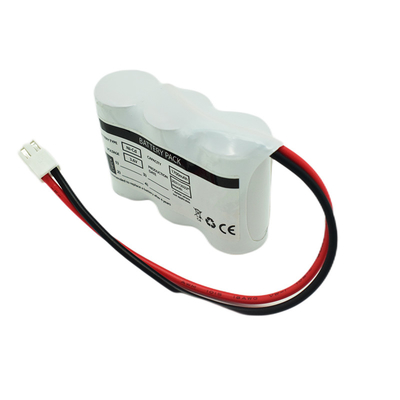 SC1700mah Emergency Light Ni Cd Battery Pack 3.6 Volt Side By Side Configuration