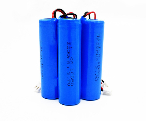 Li-Ion 3200 MAh 3.7V ICR18650 Battery With MSDS And UN38.3