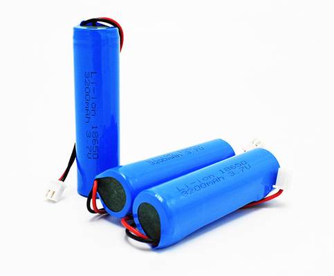 Li-Ion 3200 MAh 3.7V ICR18650 Battery With MSDS And UN38.3