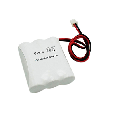 AA Emergency Exit Light Batteries Pack NiCD AA900mAh 3.6V SBS Rechargable