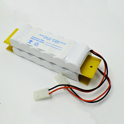 SC1800mAh 7.2 V Exit Sign Emergency Light Ni Cd Battery With Backplate