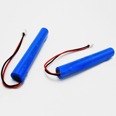 Customizable Emergency Light Lithium Battery LiFePO4 18650 1600mAh 6.4Volt Battery Pack