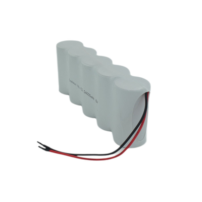 NiCD Emergency Exit Light Batteries D4000mAh 6.0 V Safe Side By Side