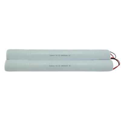 NiCd D4000mAh 6.0V Exit Sign Battery Backup For Emergency Lighting