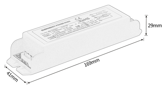 277V IP20 Emergency Lighting Power Pack GS-Q1125 Emergency Kit Battery Maintain Type