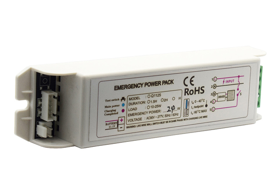 277V IP20 Emergency Lighting Power Pack GS-Q1125 Emergency Kit Battery Maintain Type