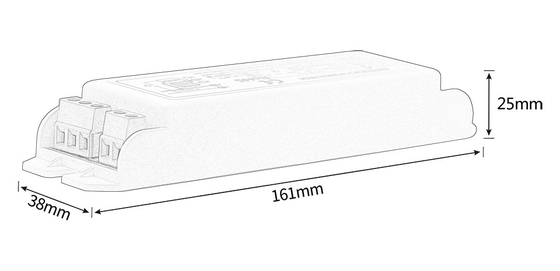 AC 85V Emergency Lighting Power Pack GS-AT815 Convertor 5-15W Emergency Power Battery