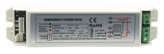 Fireproof PC case Emergency Lighting Kit Power Pack