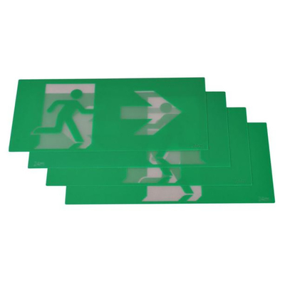 220-240VAC 4W LiFePO4 Battery Emergency Light 90Lm 6500k Exit Light With Energy Efficiency
