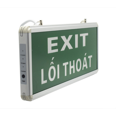 150Lm Outdoor Emergency LED Exit Light 1.5W 6500K Battery Powered
