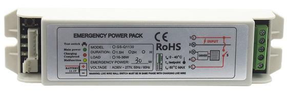 Trickle Charge Emergency Power Pack Inverter Maintained Type Emergency Full Power 15-36W GS-Q1130
