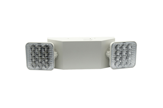 3 Hours Duration Indoor Emergency LED Exit Light 3W 85-265V Dual Head Luminaire Wall Mountable