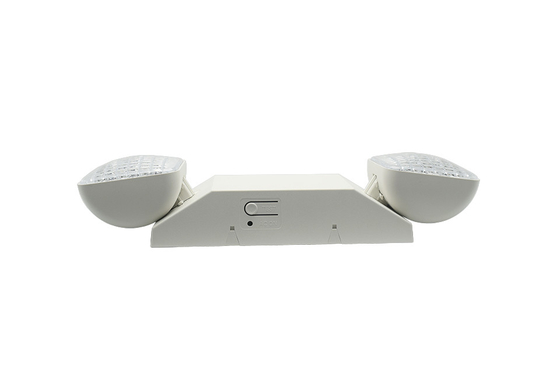 3 Hours Duration Indoor Emergency LED Exit Light 3W 85-265V Dual Head Luminaire Wall Mountable