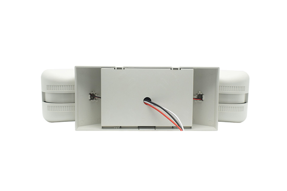 3 Hours Duration Indoor Emergency LED Exit Light 3W 85-265V Dual Head Luminaire Wall Mountable