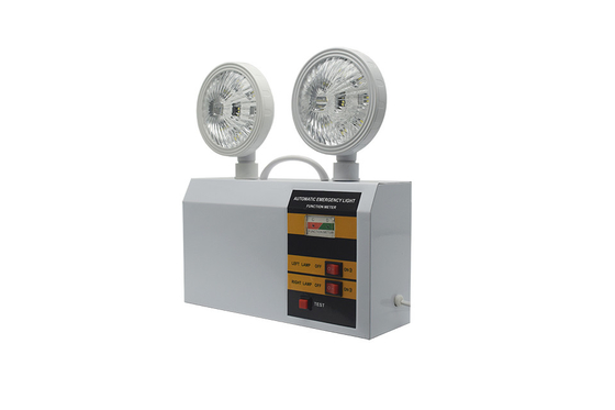 3 Watt Emergency LED Dual Head Exit Light Wall Mountable 3 Hours Duration