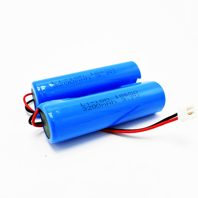 Rechargeable Emergency Lighting Li-ion Battery ICR18650 3200 mAh 3.7V MSDS UN38.3