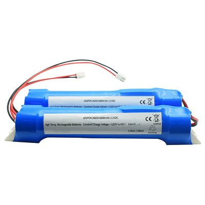 26650 6600mAh 3.2 Volt Stick Type LiFePO4 Batteries With Side Mounted Module