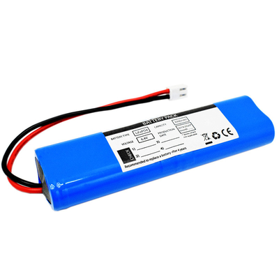 18650 3000mAh 6.4 Volt Side By Side Type LiFePO4 Batteries High Temperature Performance